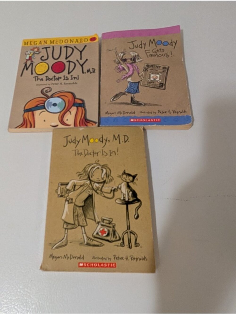 Judy Moody Book Lot Of 3 Chapter Books By Megan McDonald PB